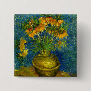 Van Gogh Imperial Fritillaries 15 Cm Square Badge