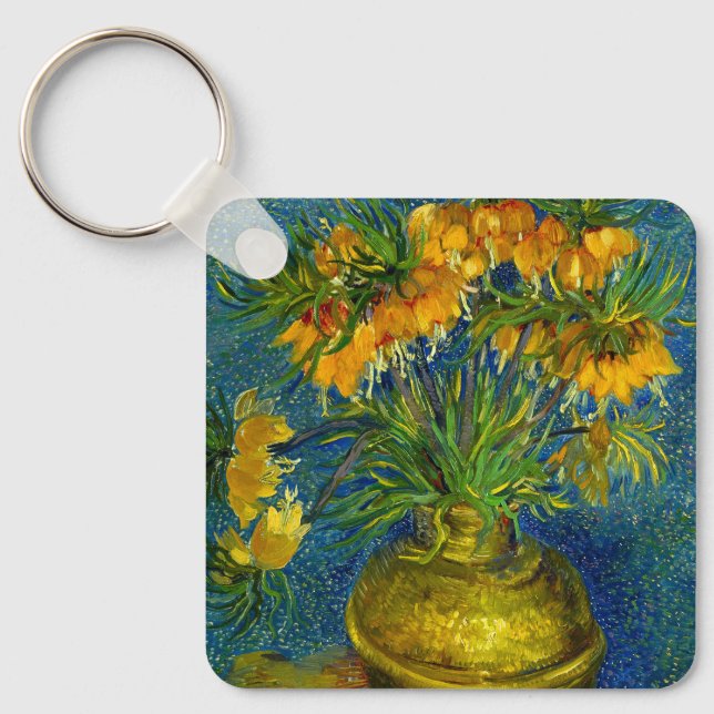 Van Gogh Imperial Fritillaries  Key Ring (Front)
