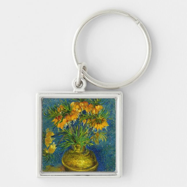 Van Gogh Imperial Fritillaries  Key Ring (Front)