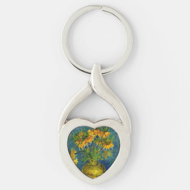 Van Gogh Imperial Fritillaries  Key Ring (Front)