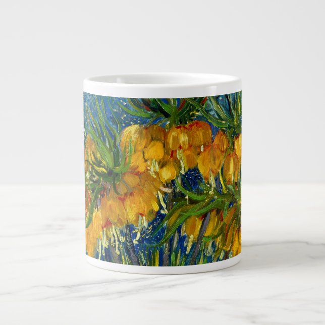 Van Gogh Imperial Fritillaries  Large Coffee Mug (Front)