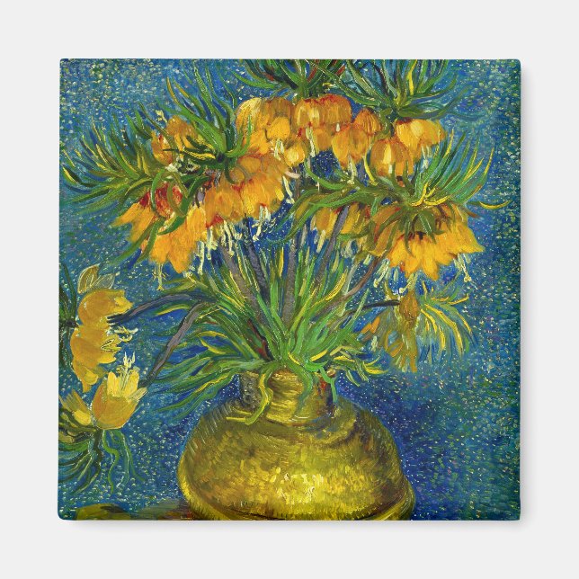 Van Gogh Imperial Fritillaries  Magnet (Front)
