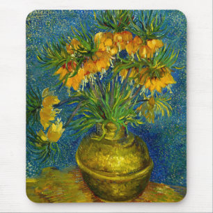 Van Gogh Imperial Fritillaries Mouse Pad