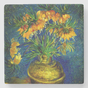 Van Gogh Imperial Fritillaries Stone Coaster