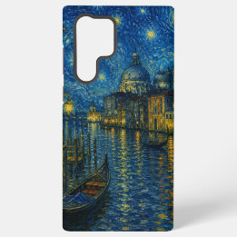 Van Gogh Inspired Venice Canal at Night Samsung Galaxy Case