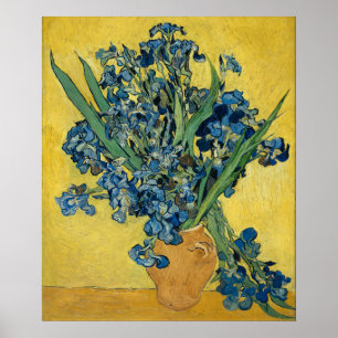 van Gogh Iris Classic Floral Painting Poster