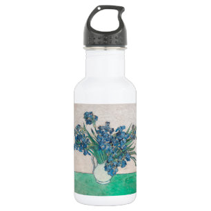 Van Gogh Iris Vase Painting Impressionism 532 Ml Water Bottle