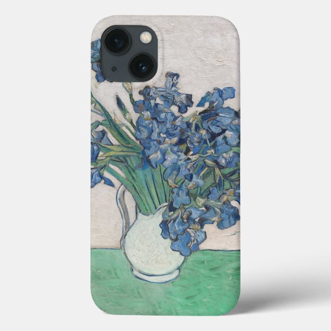 Van Gogh Iris Vase Painting Impressionism Case-Mate iPhone Case (Back)