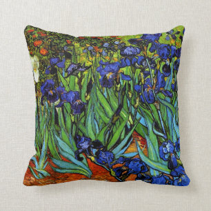 Van Gogh - Irises, 1889, artwork Cushion