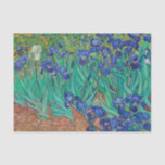 Van Gogh Irises. Blue floral vintage impressionism Tissue Paper<br><div class="desc">Van Gogh "Irises" tissue paper. Blue floral impressionism art.</div>