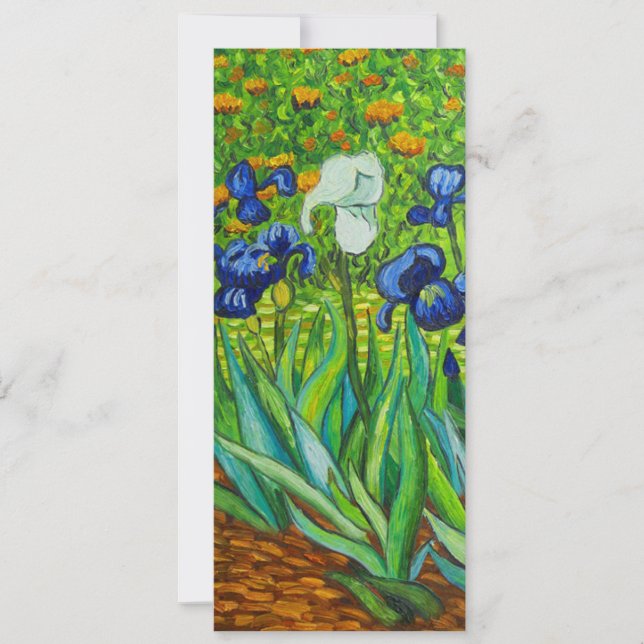 Van Gogh Irises Card (Front)