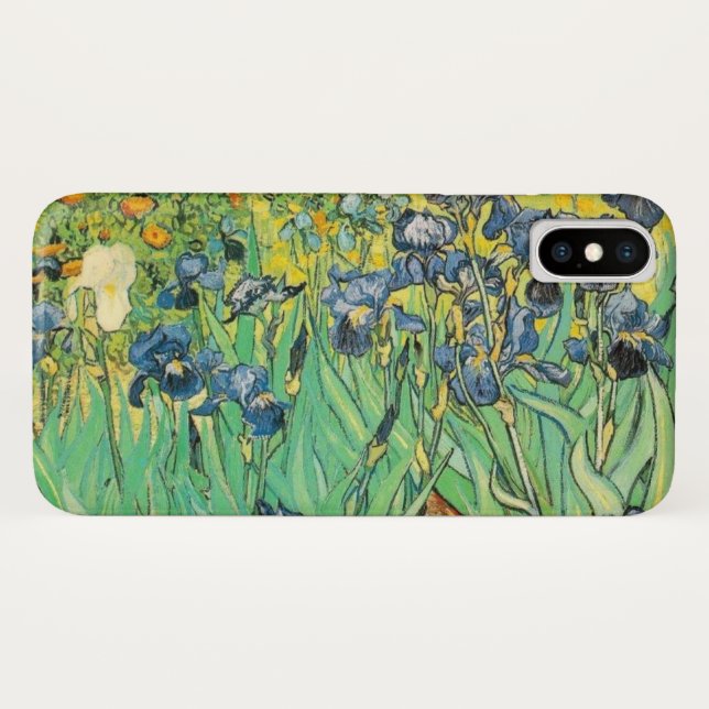 Van Gogh Irises Case-Mate iPhone Case (Back (Horizontal))