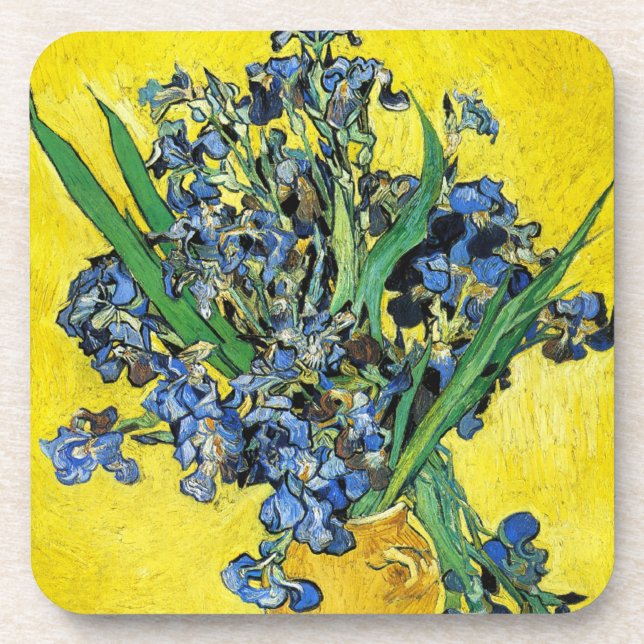 Van Gogh Irises Coasters (Front)