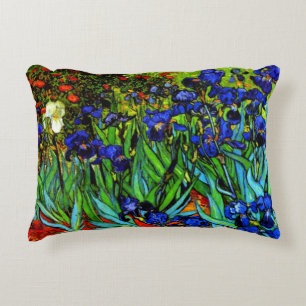 Van Gogh - Irises, Decorative Cushion