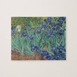 Van Gogh IrIses Famous Oil Painting Jigsaw Puzzle