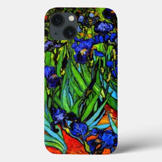 Van Gogh - Irises, famous painting, Case-Mate iPhone Case (Back)