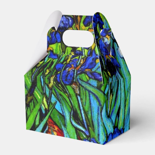 Van Gogh - Irises Favour Box (Front Side)