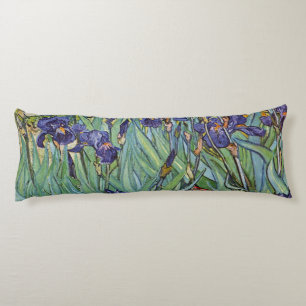 Van Gogh Irises Impressionist Painting Body Cushion