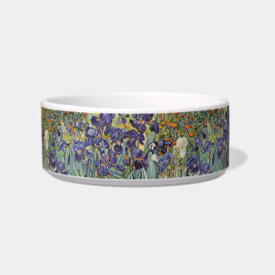 Van Gogh Irises Impressionist Painting Bowl