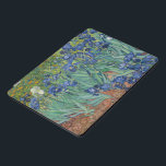Van Gogh Irises iPad Folding Cover<br><div class="desc">Protect your Apple iPad with a design that is as good as it gets. The Vincent Van Gogh print of Irises is breathtaking. Made of high-quality materials and finish, this iPad cover is the perfect accessory to your gadget. This case also has an intelligent folding capability that allows you to...</div>