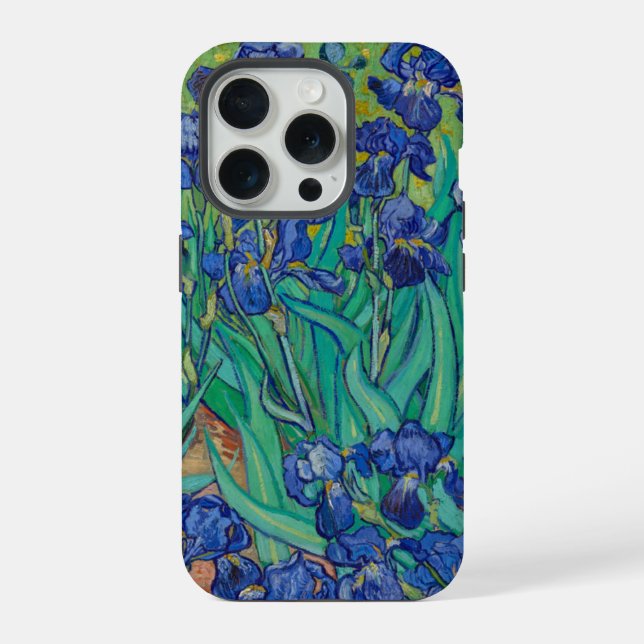 Van Gogh Irises iPhone Case (Back)