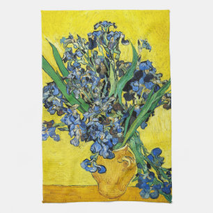 Van Gogh Irises Kitchen Towel