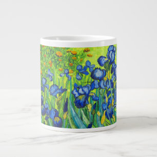 Van Gogh Irises Large Coffee Mug