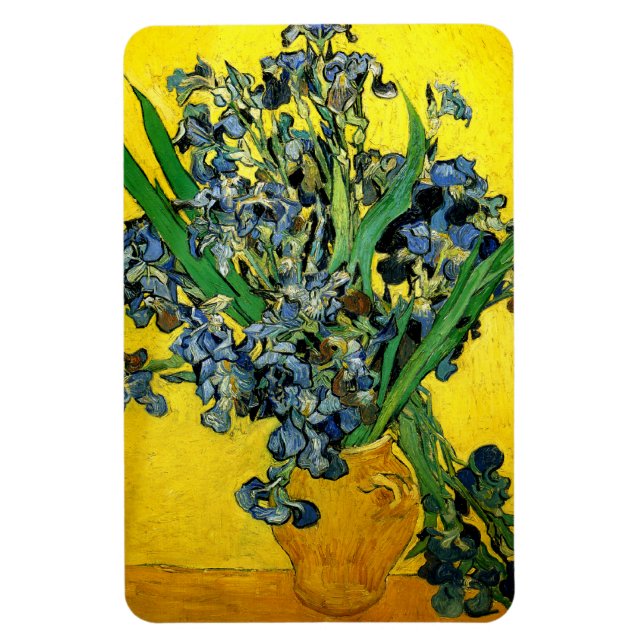 Van Gogh: Irises Magnet (Vertical)