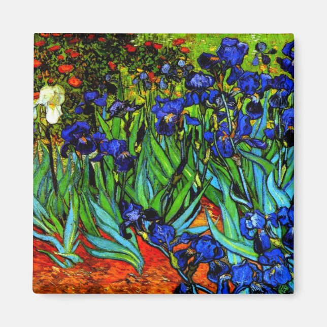 Van Gogh - Irises Magnet (Front)