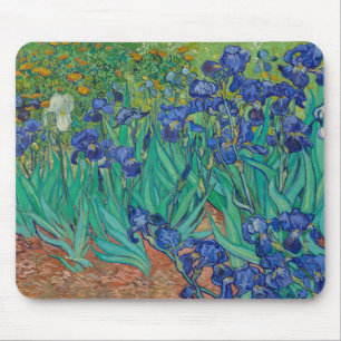 Van Gogh Irises Mouse Pad