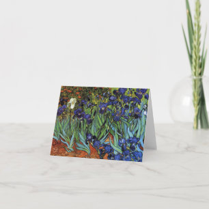 Van Gogh Irises Note Card