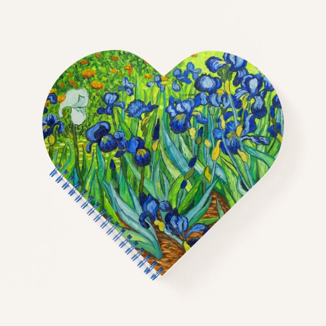 Van Gogh Irises Notebook (Front)