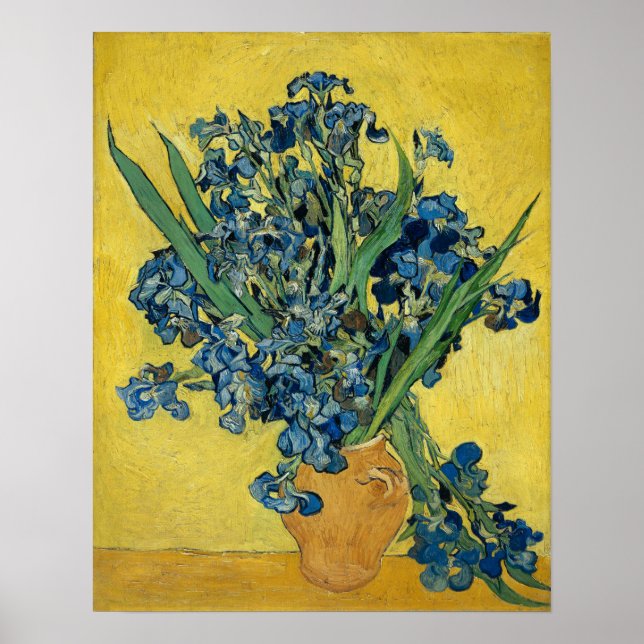 Van Gogh - Irises Poster (Front)