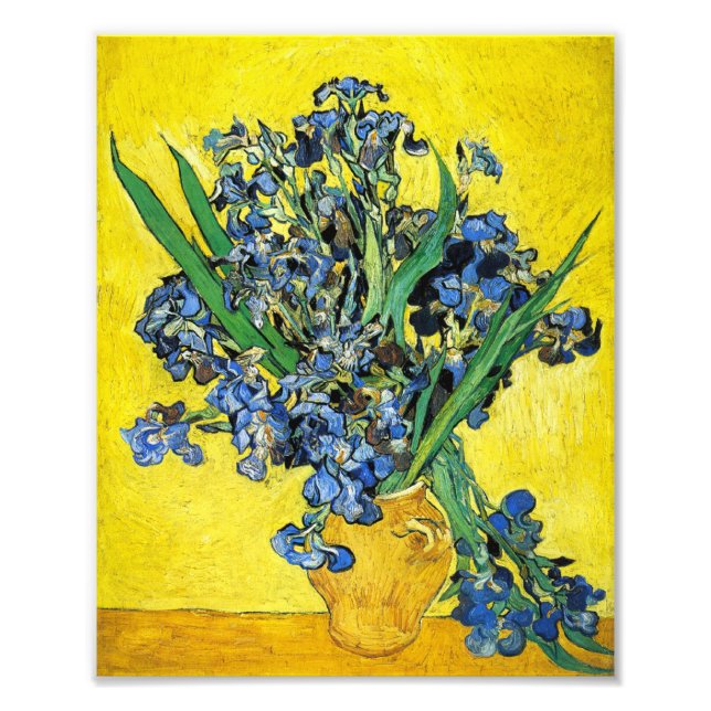 Van Gogh Irises Print (Front)