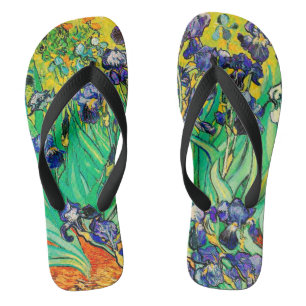 Van Gogh Irises/Purple/St. Remy Thongs