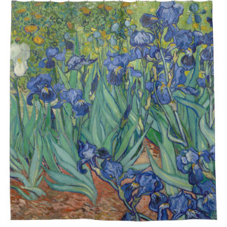 Van Gogh Irises Shower Curtain