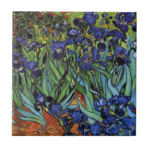 Van Gogh Irises Tile