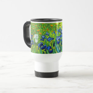 Van Gogh Irises Travel Mug