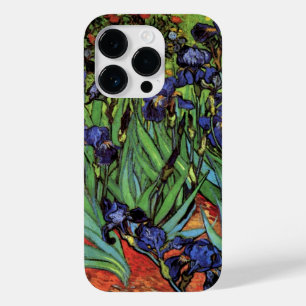 Van Gogh Irises, Vintage Garden Fine Art Case-Mate iPhone 14 Pro Case