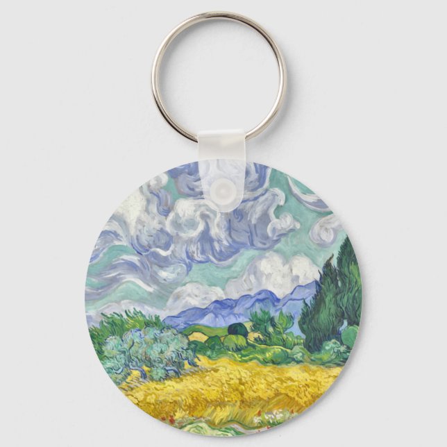 Van gogh key ring (Front)