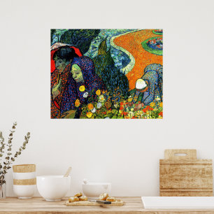Van Gogh - Ladies of Arles, Poster