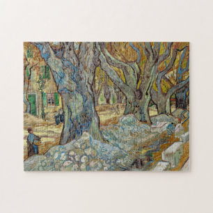 Van Gogh Large Plane Trees Painting Jigsaw Puzzle