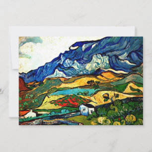 Van Gogh - Les Alpilles Mountain Landscape Thank You Card