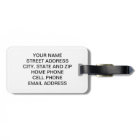 Van Gogh Luggage Tag - Customise it!