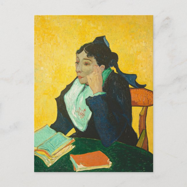 Van Gogh - Madame Joseph-Michel Ginoux, Postcard (Front)