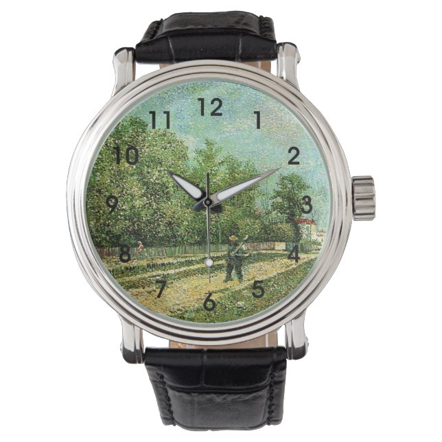 Van Gogh - Man with Spade... Watch (Front)
