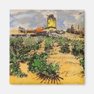 Van Gogh Mill of Alphonse Daudet at Fontevielle Magnet