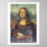 Van Gogh Mona Lisa Art Print<br><div class="desc">If Vincent van Gogh had painted Mona she might have looked like this. A Mona Lisa Merch Original.</div>