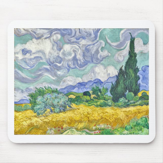 Van gogh mouse pad (Front)