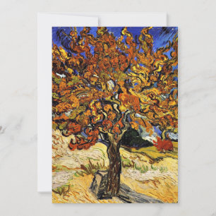 Van Gogh - Mulberry Tree, fine art Card